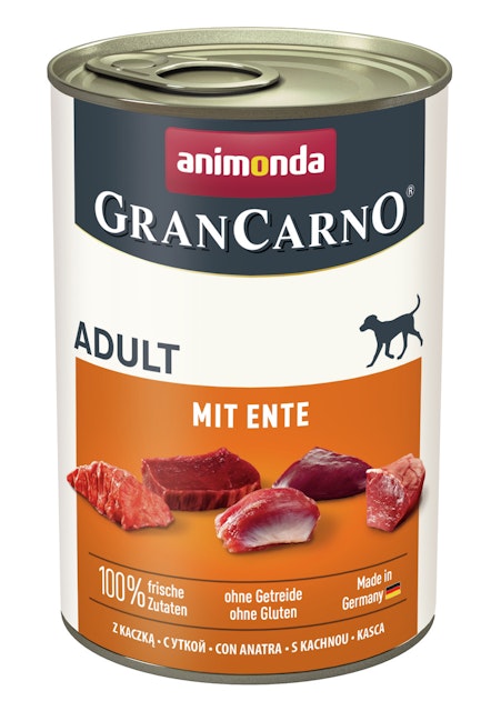 animonda Gran Carno Adult 400g Dose Hundenassfutter 6 x 400 Gramm mit EnteVorschaubild