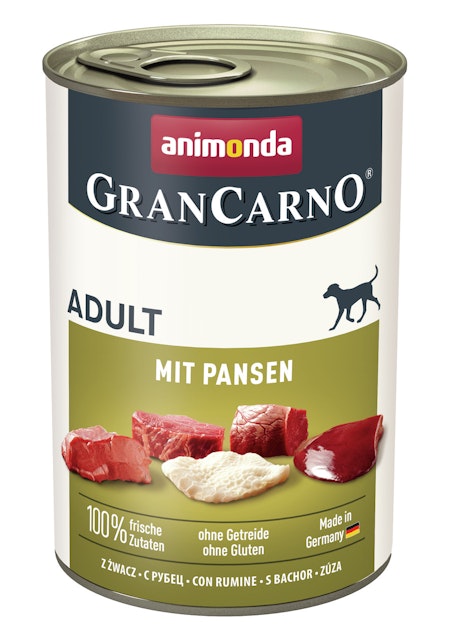 animonda Gran Carno Adult 400g Dose Hundenassfutter 6 x 400 Gramm mit PansenVorschaubild