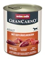 animonda Gran Carno Adult 800g Dose Hundenassfutter 6 x 800 Gramm mit GeflügelherzenVorschaubild