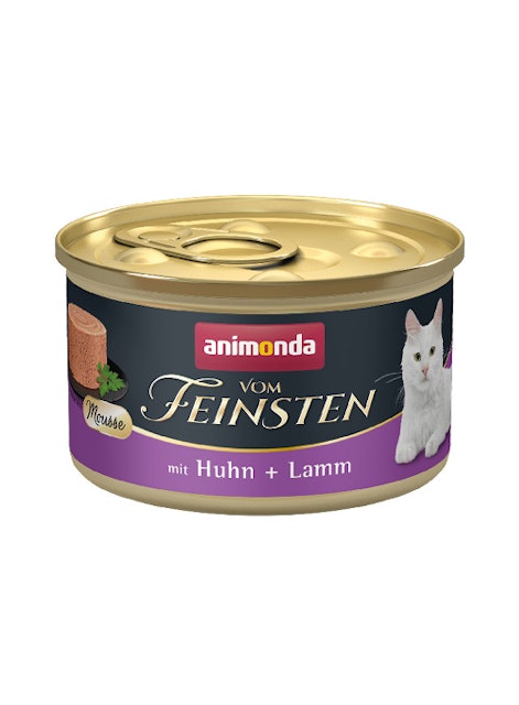 animonda Vom Feinsten Mousse Adult 85g Katzennassfutter 12 x 85 Gramm Huhn + LammVorschaubild