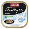 animonda Vom Feinsten Adult mit Milkies-Saucen 100g Schale Katzennassfutter 32 x 100 Gramm Kaninchen in SahnesauceVorschaubild