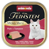 animonda Vom Feinsten Mildes Menü 100g Schale Katzennassfutter