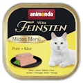 animonda Vom Feinsten Mildes Menü 100g Schale Katzennassfutter 32 x 100 Gramm Pute + KäseVorschaubild