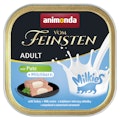 animonda Vom Feinsten Adult mit Milchkern 100g Schale Katzennassfutter 32 x 100 Gramm Pute + MilchkernVorschaubild