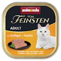 animonda Vom Feinsten Adult 100g Schale Katzennassfutter 32 x 100 Gramm Geflügel + NudelnVorschaubild