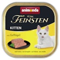 animonda Vom Feinsten Kitten 100g Schale Katzennassfutter Sparpaket 64 x 100 Gramm GeflügelVorschaubild