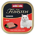 animonda Vom Feinsten Senior 100g Schale Katzennassfutter 32 x 100 Gramm mit RindVorschaubild