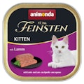 animonda Vom Feinsten Kitten 100g Schale Katzennassfutter Sparpaket 64 x 100 Gramm LammVorschaubild