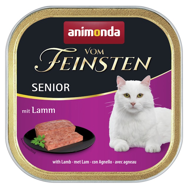 animonda Vom Feinsten Senior 100g Schale Katzennassfutter 32 x 100 Gramm mit LammVorschaubild