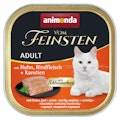 animonda Vom Feinsten Adult mit Schlemmerkern 100g Schale Katzennassfutter 32 x 100 Gramm Huhn, Rindfleisch + KarottenVorschaubild