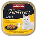 animonda Vom Feinsten Adult mit Sauce 100g Schale Katzennassfutter 32 x 100 Gramm Pute in TomatensauceVorschaubild