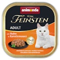 animonda Vom Feinsten Adult mit Sauce 100g Schale Katzennassfutter 32 x 100 Gramm Huhn in KarottensauceVorschaubild