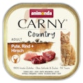 animonda Carny Country 100g Schale Katzennassfutter 32 x 100 Gramm Pute, Rind + HirschVorschaubild