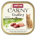 animonda Carny Country 100g Schale Katzennassfutter 32 x 100 Gramm Huhn, Kalb + RehVorschaubild