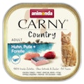 animonda Carny Country 100g Schale Katzennassfutter 32 x 100 Gramm Huhn, Pute + ForelleVorschaubild