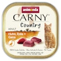 animonda Carny Country 100g Schale Katzennassfutter 32 x 100 Gramm Huhn, Ente + GansVorschaubild