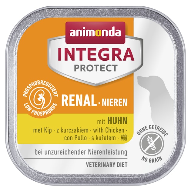 Animonda Integra Protect Nieren 150g Schale Hundenassfutter Online Kaufen KÖmpf24 0879