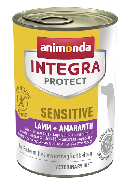 animonda Integra Protect Sensitive 400g Dose Hundenassfutter 6 x 400 Gramm Lamm + AmaranthVorschaubild