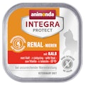 animonda Integra Protect Niere 100g Schale Katzennassfutter 16 x 100 Gramm mit KalbVorschaubild