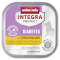 animonda Integra Protect Diabetes 100g Schale Katzennassfutter 16 x 100 Gramm HühnchenleberVorschaubild