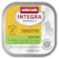 animonda Integra Protect Sensitive 100g Schale Katzennassfutter 16 x 100 Gramm Pute purVorschaubild