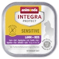 animonda Integra Protect Sensitive 100g Schale Katzennassfutter 16 x 100 Gramm Sensitive Lamm + ReisVorschaubild