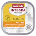 animonda Integra Protect Sensitive 100g Schale Katzennassfutter 16 x 100 Gramm Pute + ReisVorschaubild