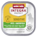 animonda Integra Protect Sensitive 100g Schale Katzennassfutter 16 x 100 Gramm Pute + KartoffelnVorschaubild