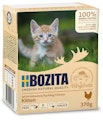 Bozita Häppchen in Soße 370 Gramm Katzennassfutter 16 x 370 Gramm Kitten mit HühnchenVorschaubild