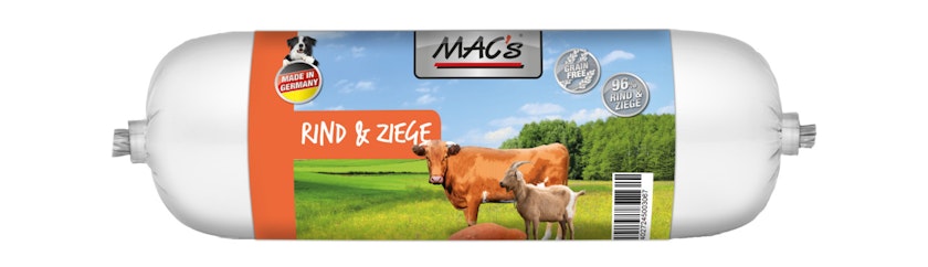 MAC's Dog 800g Wurst 12 x 800 Gramm Rind & ZiegeVorschaubild