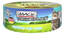 MAC's Cat Feinschmecker Menü 100g Dose Katzennassfutter
