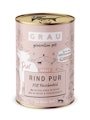grau Hund 400 Gramm HundenassfutterVorschaubild