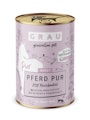 grau Hund 400 Gramm Hundenassfutter 6 x 400 Gramm Pferd purVorschaubild