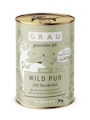 grau Hund 400 Gramm Hundenassfutter 6 x 400 Gramm Wild purVorschaubild