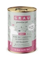 grau Hund 400 Gramm HundenassfutterVorschaubild
