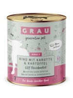 grau Hund 800 Gramm Hundenassfutter