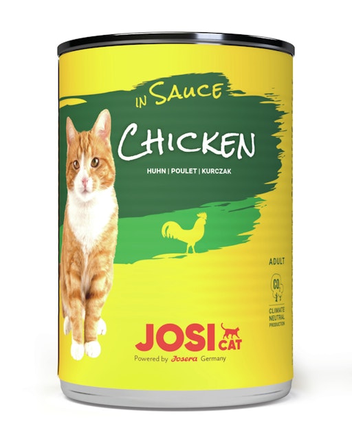 Josera JosiCat in Sauce 415 Gramm Katzennassfutter 12 x 415 Gramm HuhnVorschaubild