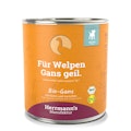 Herrmann's Selection Puppy Bio 800 Gramm Hundenassfutter 6 x 800 Gramm Gans mit Kürbis & KartoffelVorschaubild