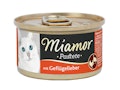 Miamor Fleischpastete 85g Dose Katzennassfutter 12 x 85 Gramm GeflügelleberVorschaubild