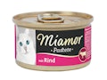 Miamor Fleischpastete 85g Dose Katzennassfutter 12 x 85 Gramm RindVorschaubild