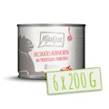 MJAMJAM 200 Gramm Katzennassfutter 6 x 200 Gramm delikates Hühnchen mit ErdbeerenVorschaubild