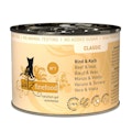 catz finefood Classic 6 x 200g Katzennassfutter No.7 Rind & KalbVorschaubild