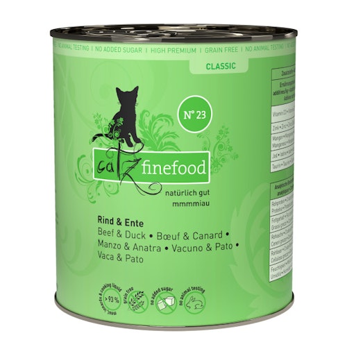 catz finefood Classic 6 x 800g Katzennassfutter