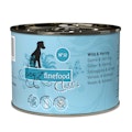 Dogz finefood 200 Gramm Hundenassfutter 6 x 200 Gramm No.12 Wild & HeringVorschaubild