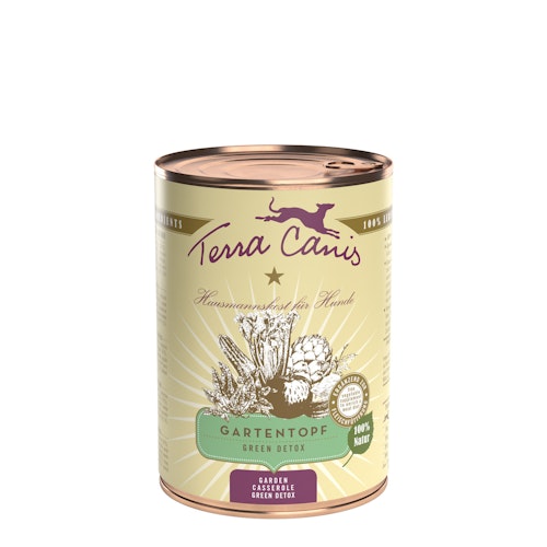 Terra Canis Gartentopf 400g Dose Hundenassfutter