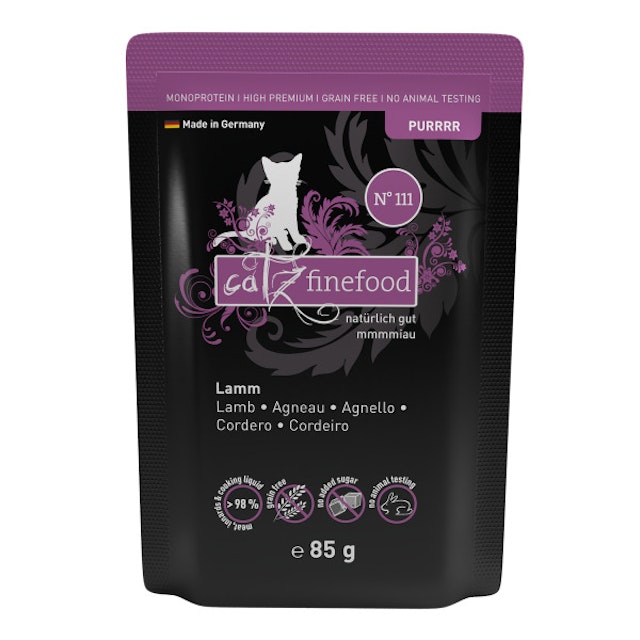 catz finefood Purrrr 80 / 85 Gramm KatzennassfutterVorschaubild