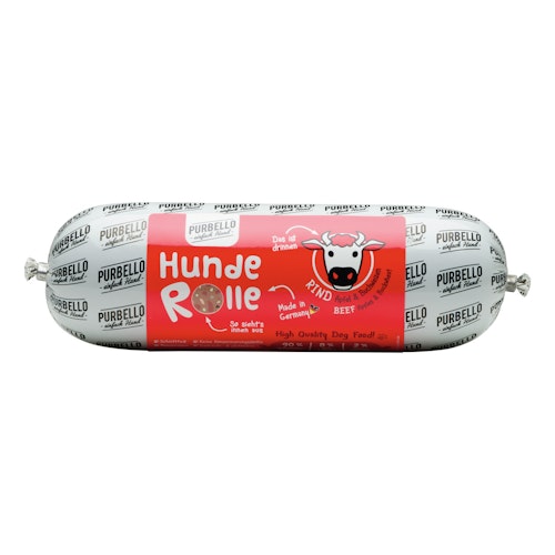 PurBello Hunderolle 800 Gramm Hundenassfutter