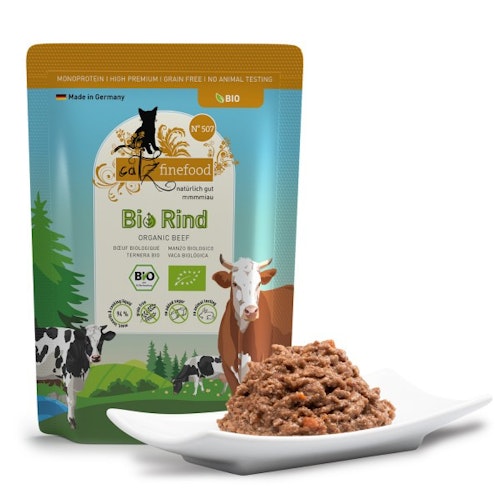 catz finefood Bio 12 x 85g Katzennassfutter