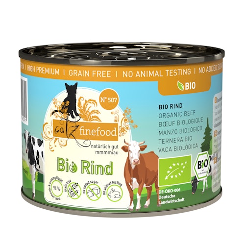 catz finefood Bio 6 x 200g Katzennassfutter