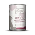 MJAMJAM Leckere Mahlzeit 400g Dose Katzennassfutter 6 x 400 Gramm herzhaftes Wild & Kaninchen an fruchtigen HeidelbeerenVorschaubild